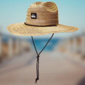 Quiksilver Men's Pierside Lifeguard Beach Sun Straw Hat $12 (Reg. $22)