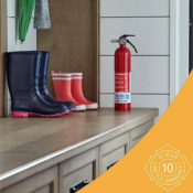 First Alert Rechargeable Standard Home Fire Extinguisher $17.98 (Reg. $27.94)...