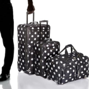 Softside Expandable Upright Luggage 3-Piece Set $44.51 Shipped Free (Reg....