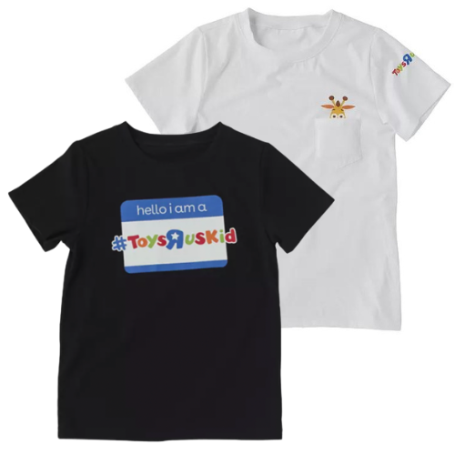 Toys R Us Kids' Geoffrey T-Shirt $3.83 (Reg. $13) - 2 Colors ...