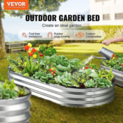 Galvanized Metal Raised Garden Bed, 6x3x1 FT $39.49 After Coupon (Reg....
