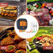 Embrace the digital BBQ thermometer experience and take your cooking to...