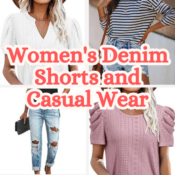 Today Only! Women's Denim Shorts and Casual Wear from $21.01 (Reg. $24.99+)