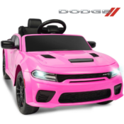 Rev up your child's playtime with 12 V Licensed Dodge Charger Battery Powered...