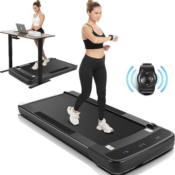 Elevate your work-life balance and health with this 2 in 1 Folding Treadmill...
