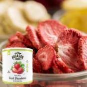 Augason Farms 18-Serving Freeze Dried Sliced Strawberries $17.98 (Reg....