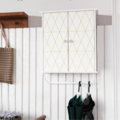 Maximize your storage options while adding a chic touch to your space with...