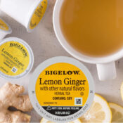 Bigelow Lemon Ginger Herbal Tea K-Cups, 88-Count as low as $17.02 After...