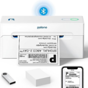 Say goodbye to the hassle of manual label printing with Bluetooth Thermal...