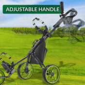 Caddytek CaddyLite 11.5 V3 Dexlue Golf Push Cart (Black/Lime) $67.86 Shipped...