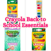 Crayola Back to School Essentials from $0.50 (Reg. $1.44+)
