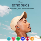 Echo Buds True Wireless Bluetooth Earbuds with Alexa $37.49 Shipped Free...