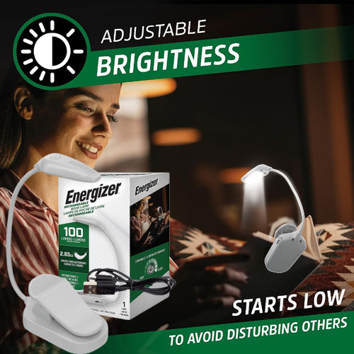 Energizer Rechargeable LED Book Light Flex 9.33 (Reg. 16) USB