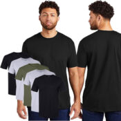 Gildan Men's Crew T-Shirts, 5-Pieces Multipack as low as $16.15 Shipped...