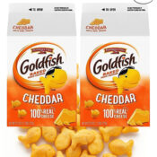 Goldfish Cheddar Crackers, 2-Count Boxes as low as $8.31 Shipped Free (Reg....