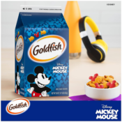 Goldfish Disney Mickey Mouse Cheddar Crackers, 30 Oz as low as $6.03 EACH...