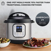 Instant Pot Duo 7-in-1 Electric Pressure Cooker, 3 Quart $59.95 Shipped...