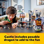 LEGO Creator 3 in 1 Medieval Castle & Dragon 1,426-Piece Building Set...