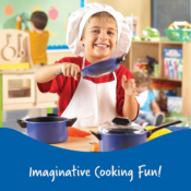 Learning Resources 13-Piece Pretend & Play Pro Chef Set $12.49 (Reg. $28.99)...