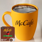McCafe 32-Count Keurig Single Serve Premium Roast Decaf K-Cup Pods as low...