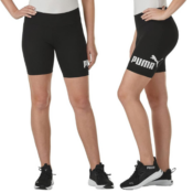 PUMA Women's Essentials 7-Inch Logo Legging Shorts $9.98 (Reg. $25) - LOWEST...
