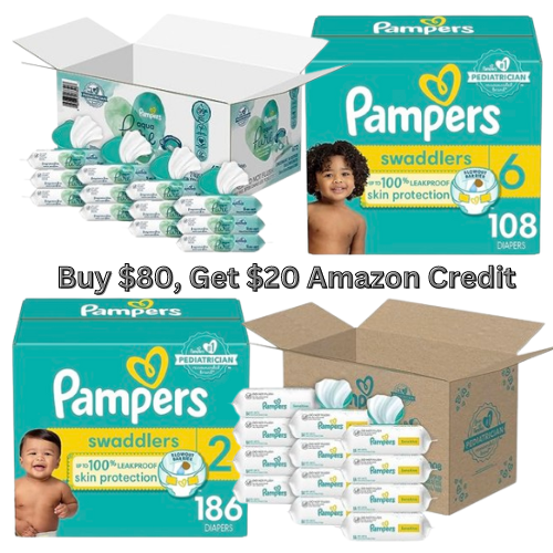 Pampers Pure Protection Diapers Size 2 29ct