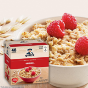 Quaker 48-Count Instant Oatmeal, Original as low as $8.48 Shipped Free...