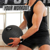 Slam Medicine 20lbs Black Ball $14.14 (Reg. $40) - for Exercise, Strength,...