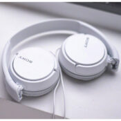 Sony Wired On-Ear White Headphones $9.99 (Reg. $20)