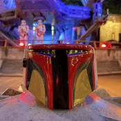 Star Wars Boba Fett 3D Sculpted Ceramic Helmet Mug with Battle Scars, 20...