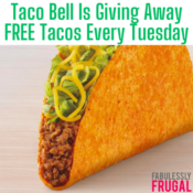 Get FREE Doritos Locos Tacos Every Tuesday At Taco Bell - Now Through Sept....