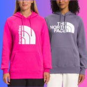 The North Face Women's Half Dome Pullover Hoodie $30 (Reg. $60) - 3 Colors