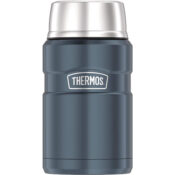 Thermos Stainless King Vacuum Insulated Food 24-Oz Jar, Slate $19.99 (Reg....