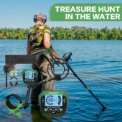 Waterproof Professional Higher Accuracy Metal Detector $64.99 After Coupon...
