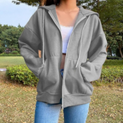 Women's Casual Comfy Hoodies $2.20 After Coupon + Code (Reg. $11) - 2 Colors