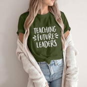 Women's Teaching Future Leaders Shirt $9.99 After Code (Reg. $20) - 7 Colors