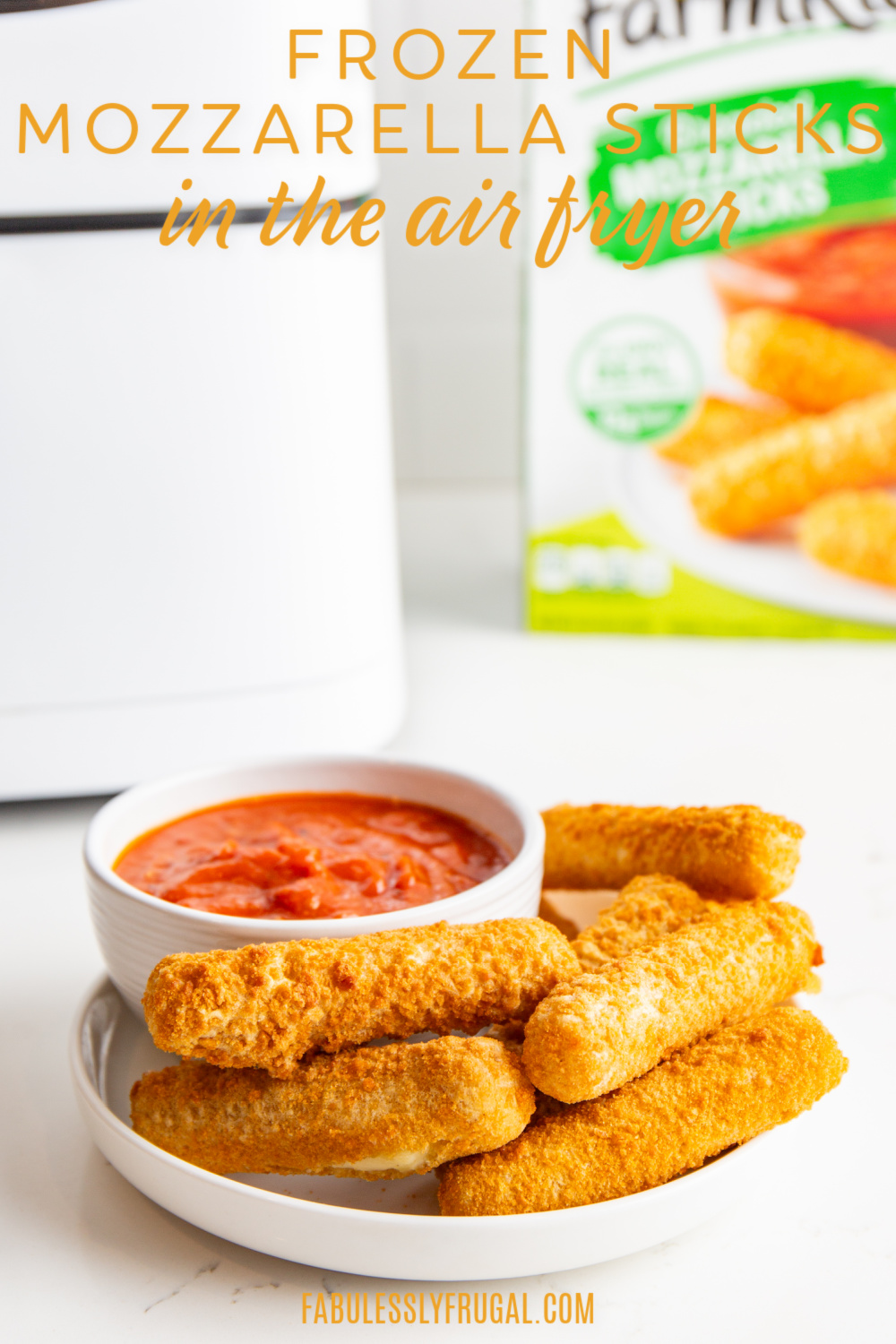 How To Cook Frozen Mozzarella Sticks In The Air Fryer Recipe ...