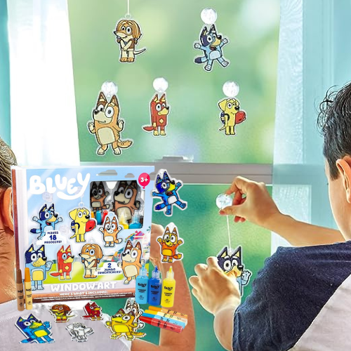Bluey Window Art Suncatchers Kit 10.97 (Reg. 15) LOWEST PRICE