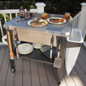 Cuisinart Outdoor Stainless Steel Grill Prep Table $109.99 (Reg. $195)