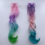 Curly Colored Hair Extensions for Kids from $4 After Code (Reg. $7.99+)...