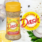 Dash 8-Pack Salt Free Lemon Pepper Seasoning Blend as low as $12.76 Shipped...