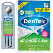 DenTek Professional Oral Care Kit + 150 Count DenTek Floss Picks $3.69...