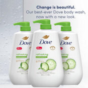 Amazon Cyber Monday! Dove Body Wash with Pump Refreshing Cucumber and Green...