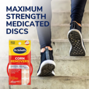 Dr. Scholl's 9-Count Maximum Strength Corn Removers Medicated Discs as...