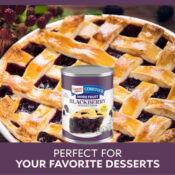 Duncan Hines 12-Pack Comstock Premium Fruit Pie Filling & Topping, Blackberry...