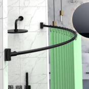 Expandable Curved Shower Rod $36.09 After Coupon (Reg. $44) + Free Shipping...