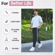 Extended Handle Walking Cane $17.99 After Code + Coupon (Reg. $30) + Free...