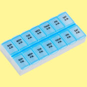 Ezy Dose 7-Day AM/PM Weekly Pill Organizer $2.69 (Reg. $6) - Includes labelling...