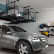 FLEXIMOUNTS 4'x8' Adjustable Overhead Garage Storage Rack $137.99 Shipped...