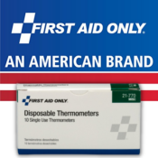 First Aid 10-Pack Disposable Thermometers as low as $2.19 Shipped Free...